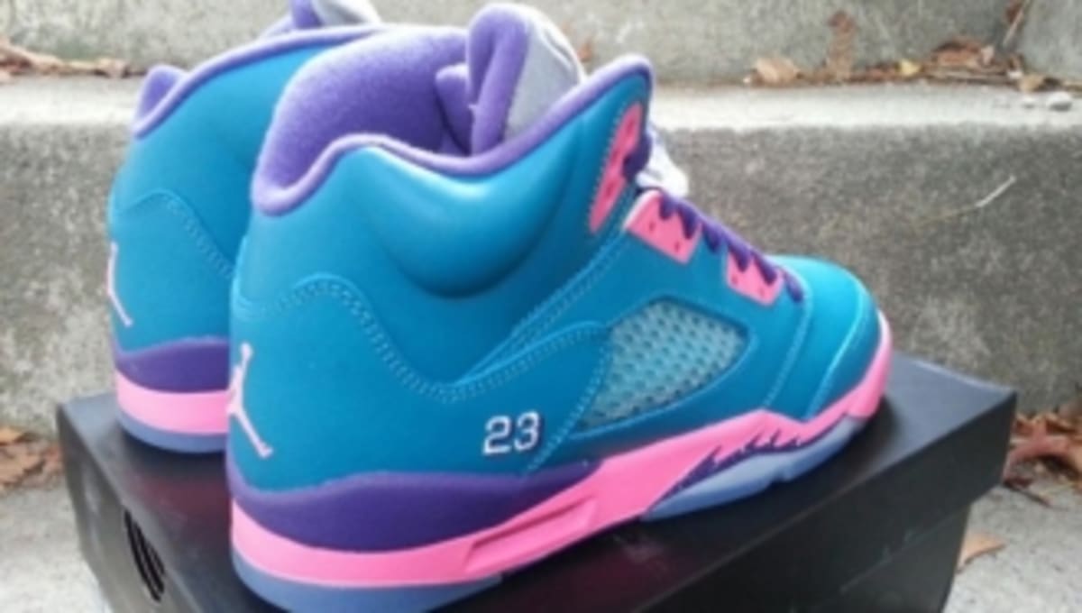 jordan 5 tropical teal