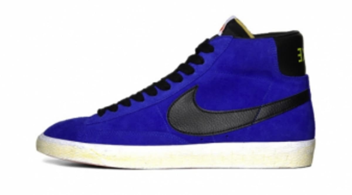 nike blazer mid prm black
