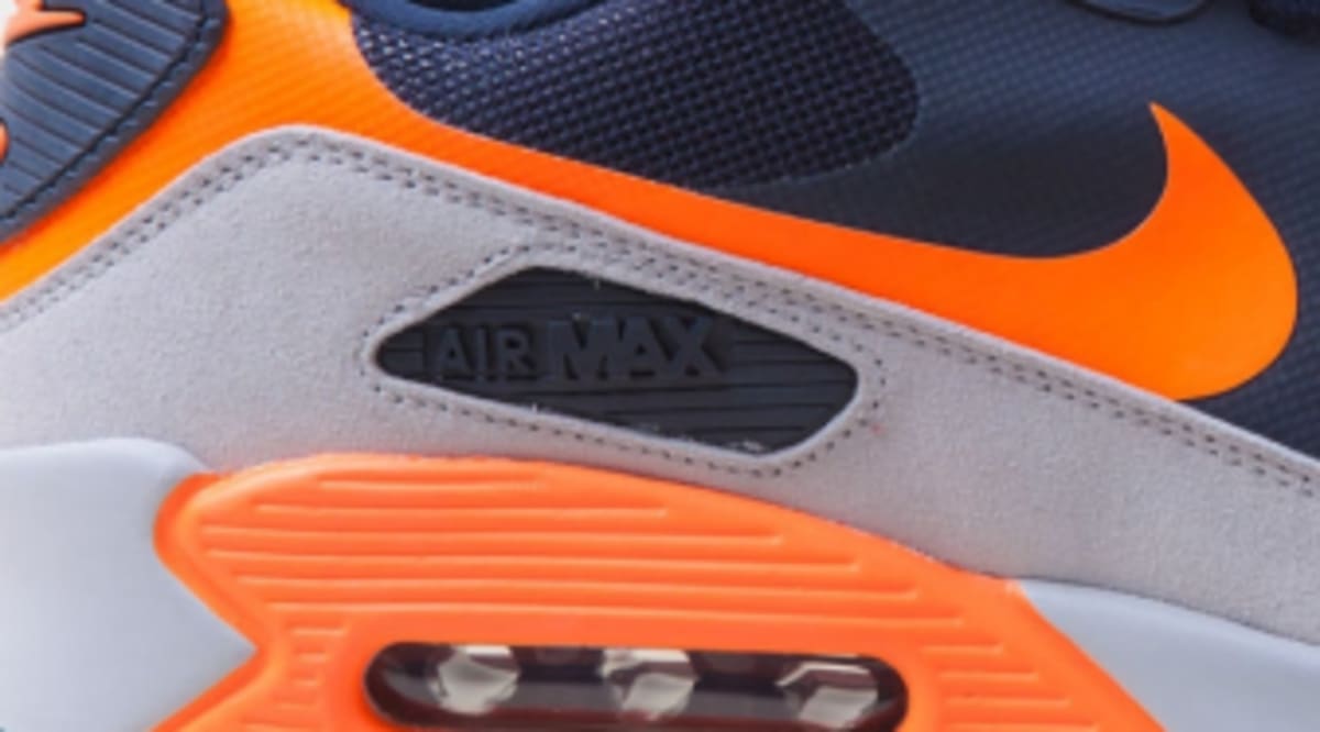 Nike Max 90 Hyperfuse - Navy/Grey/Bright Orange | Sole