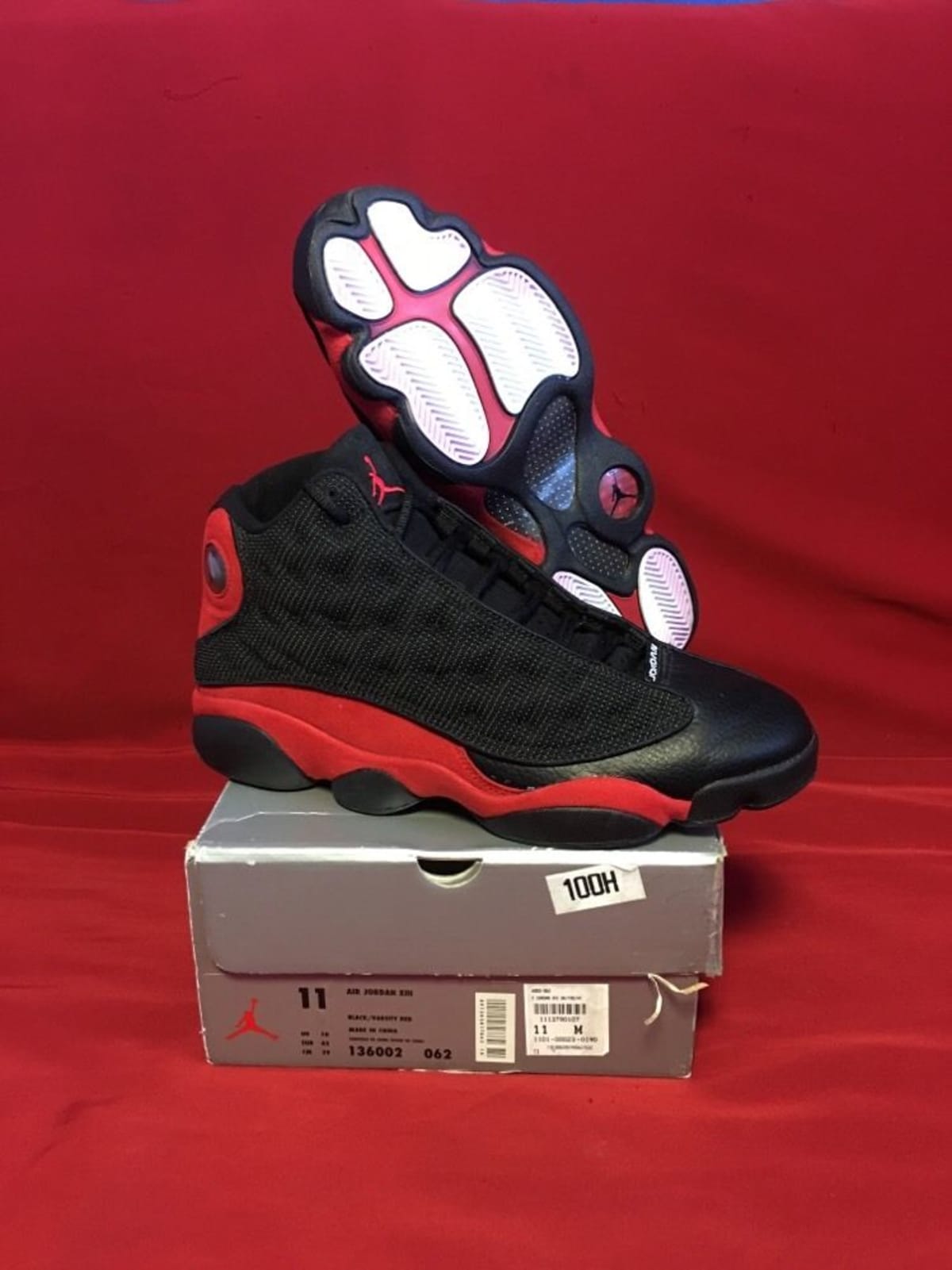 1998 jordan 13 bred
