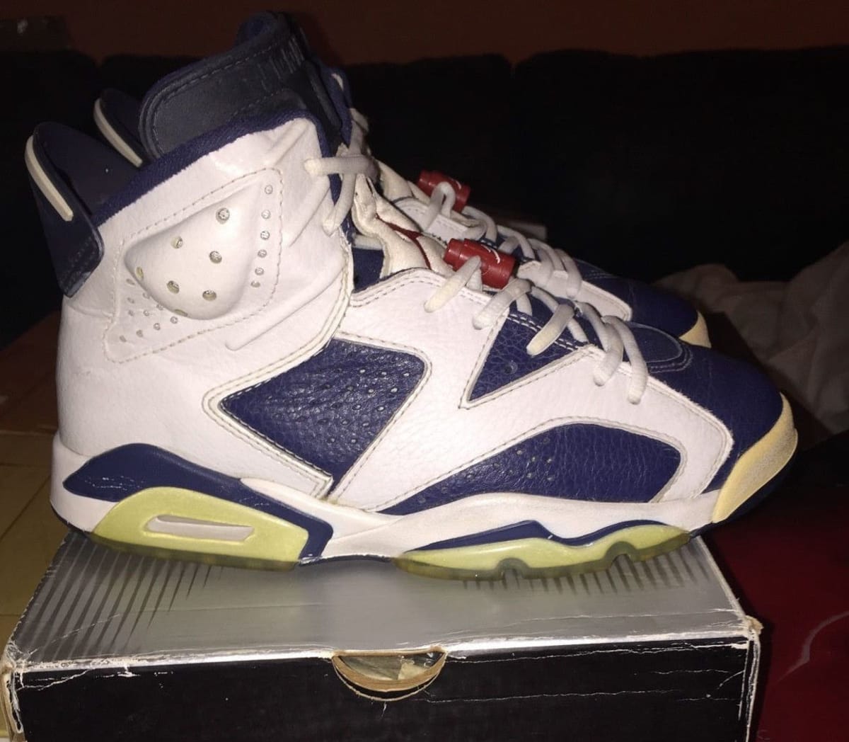 Air Jordan 6 "Olympic" (2000) - Deadstock Air Jordan Ebay | Sole Collector