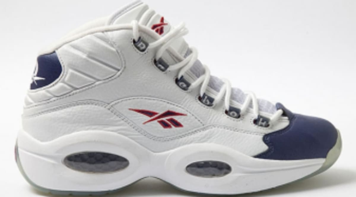 Reebok Question - White/Navy | Sole Collector