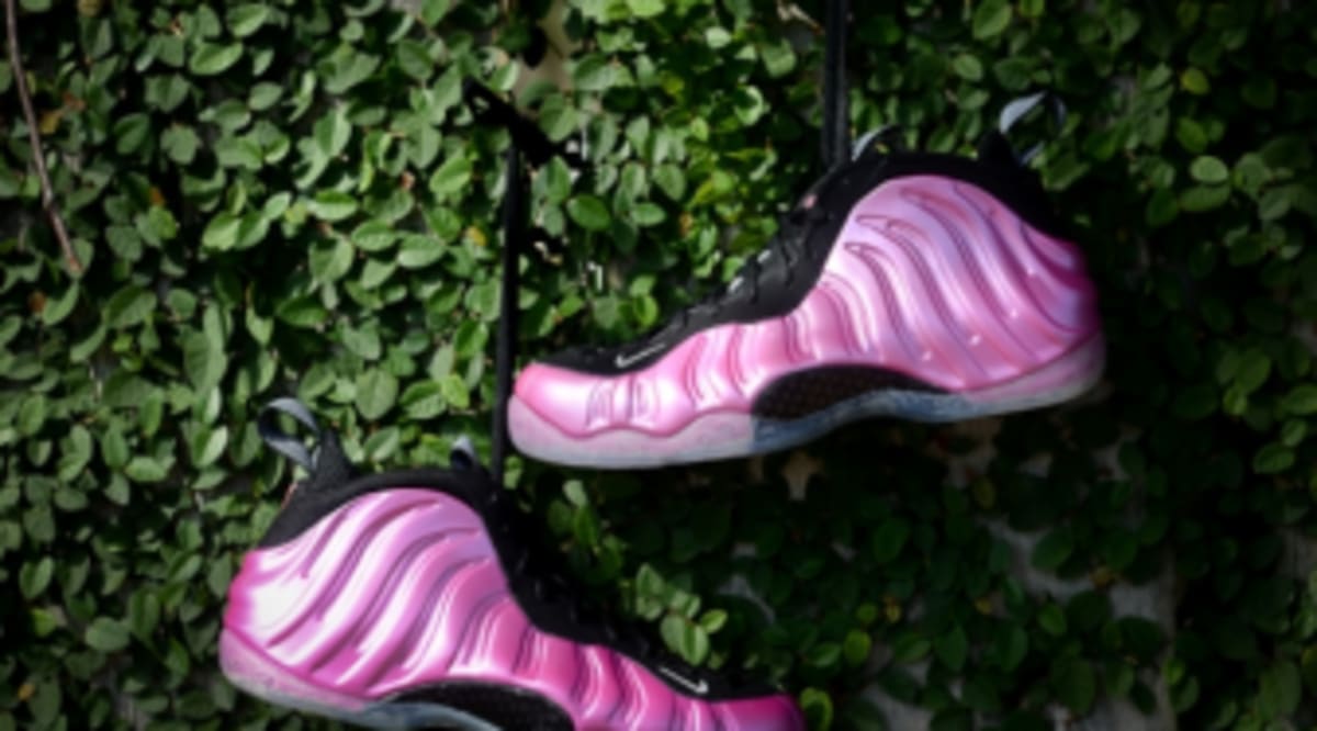 Nike Air Foamposite One Pearlized Pink New Images Sole Collector