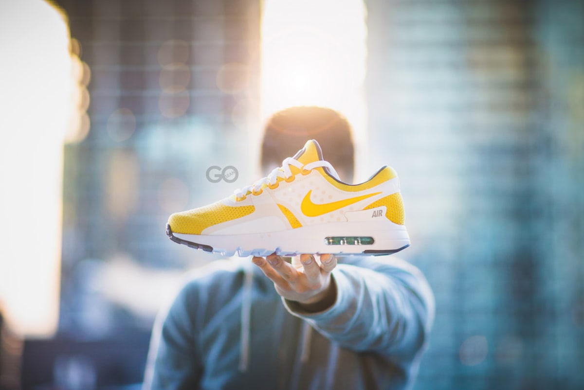 nike air max zero qs yellow