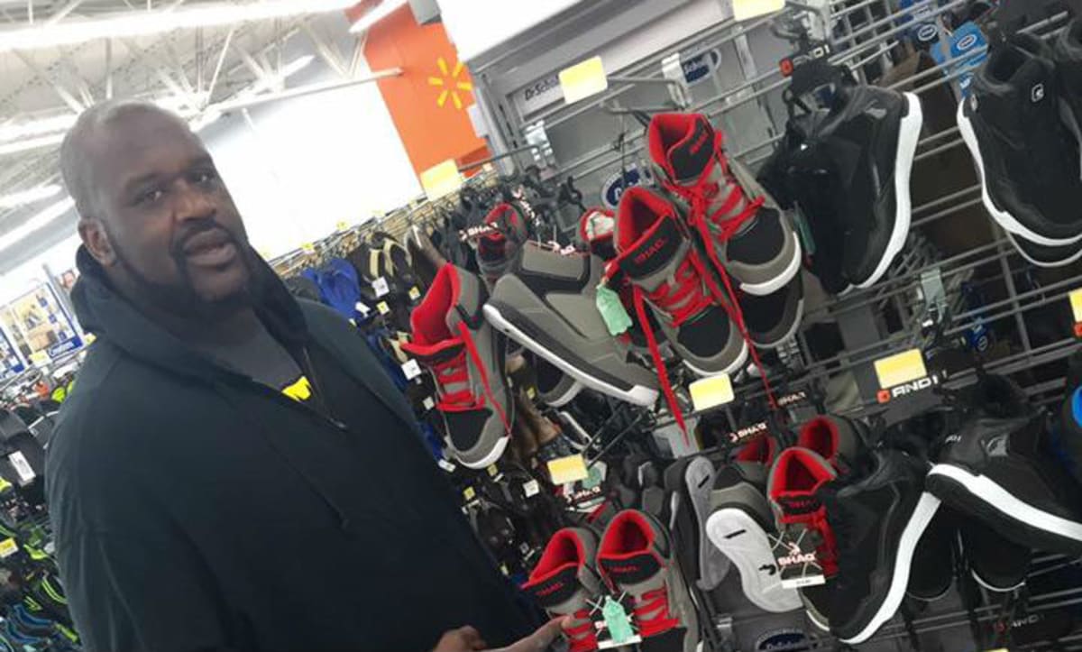 Shaq Says He's Sold 120 Million Pairs of Kids' Sneakers at Wal-Mart