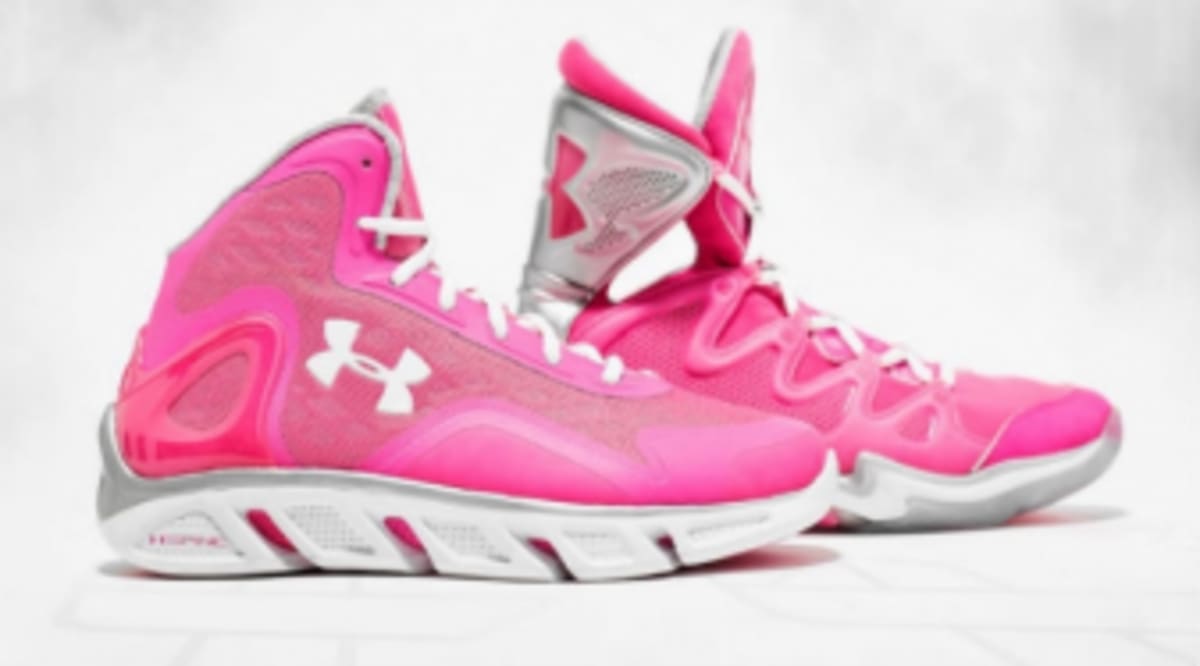 under armour spine basketball shoes