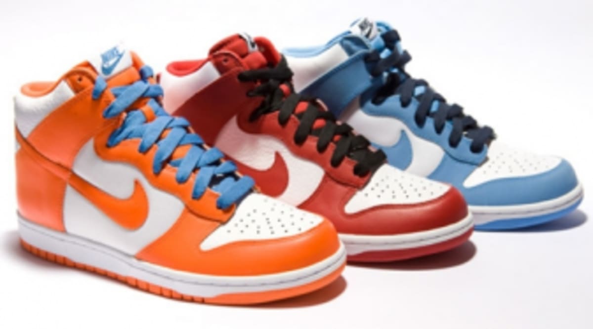 coloured dunks