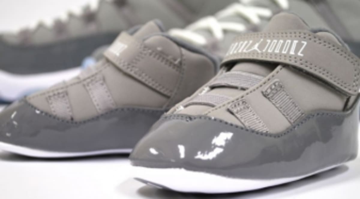 Air Jordan Retro 11 Toddler "Cool Grey" Sole Collector