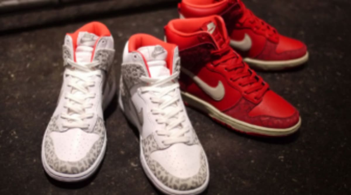 nike women's dunk high skinny