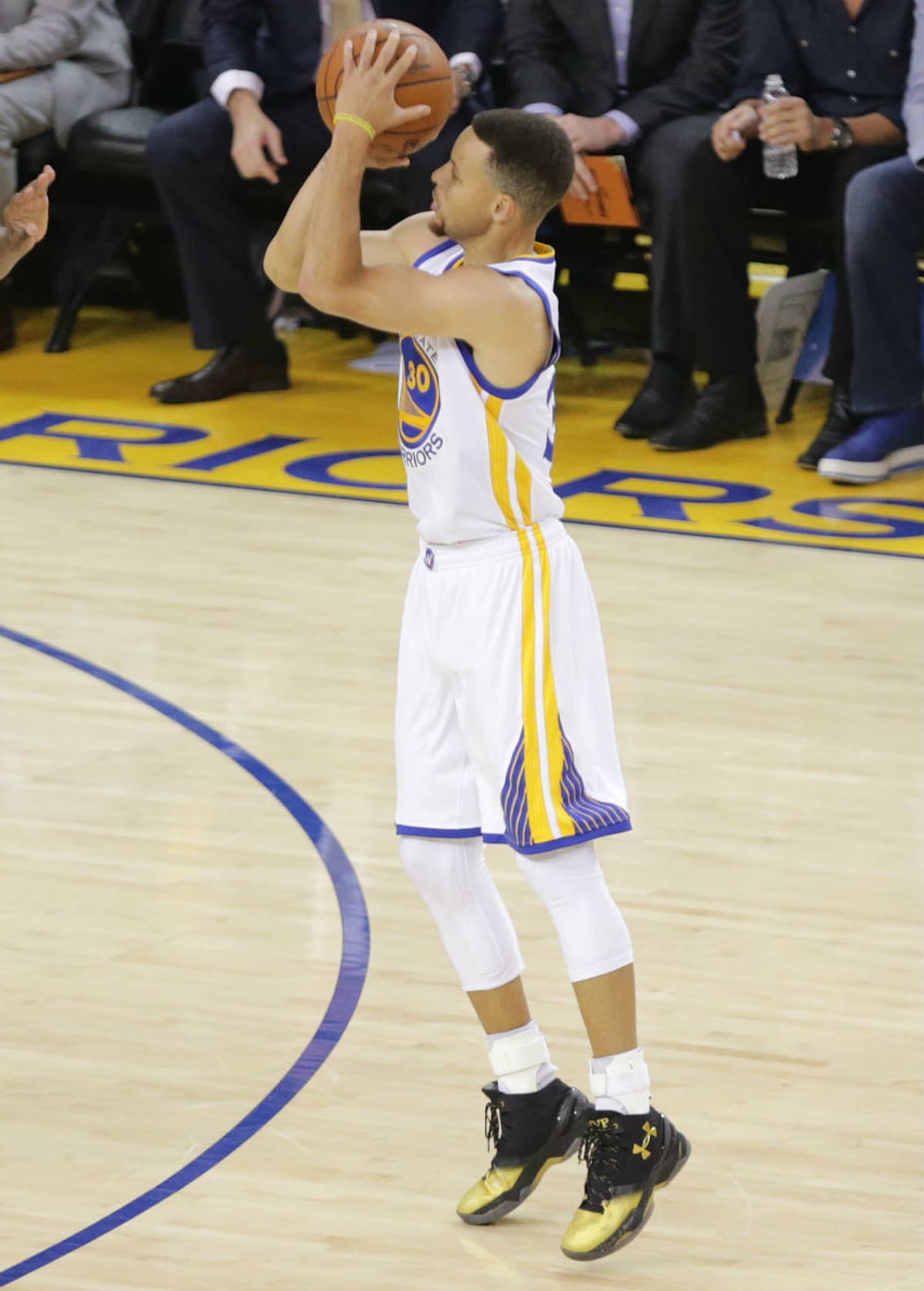 Stephen Curry Wearing the Under Armour Curry Two in Game 7 