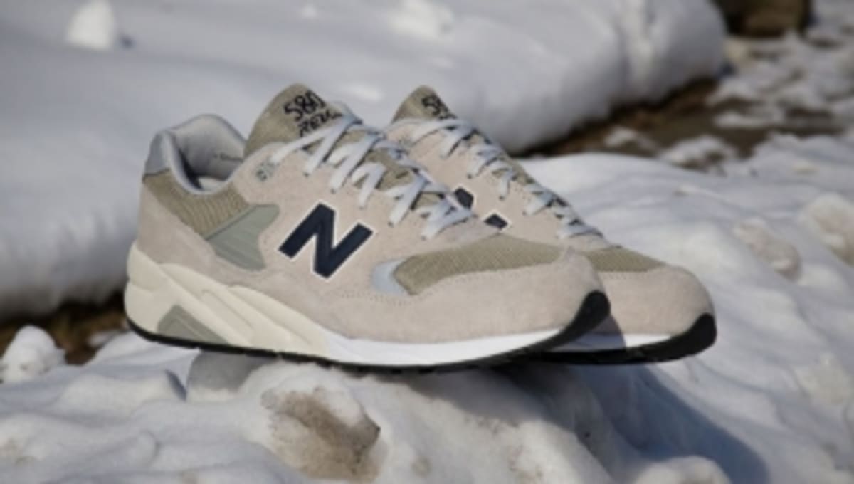 New Balance 580 Revlite Light Grey Navy Sole Collector