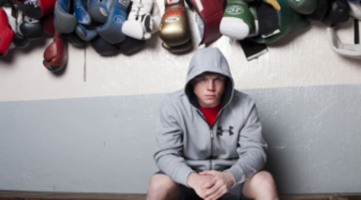 canelo under armour hoodie