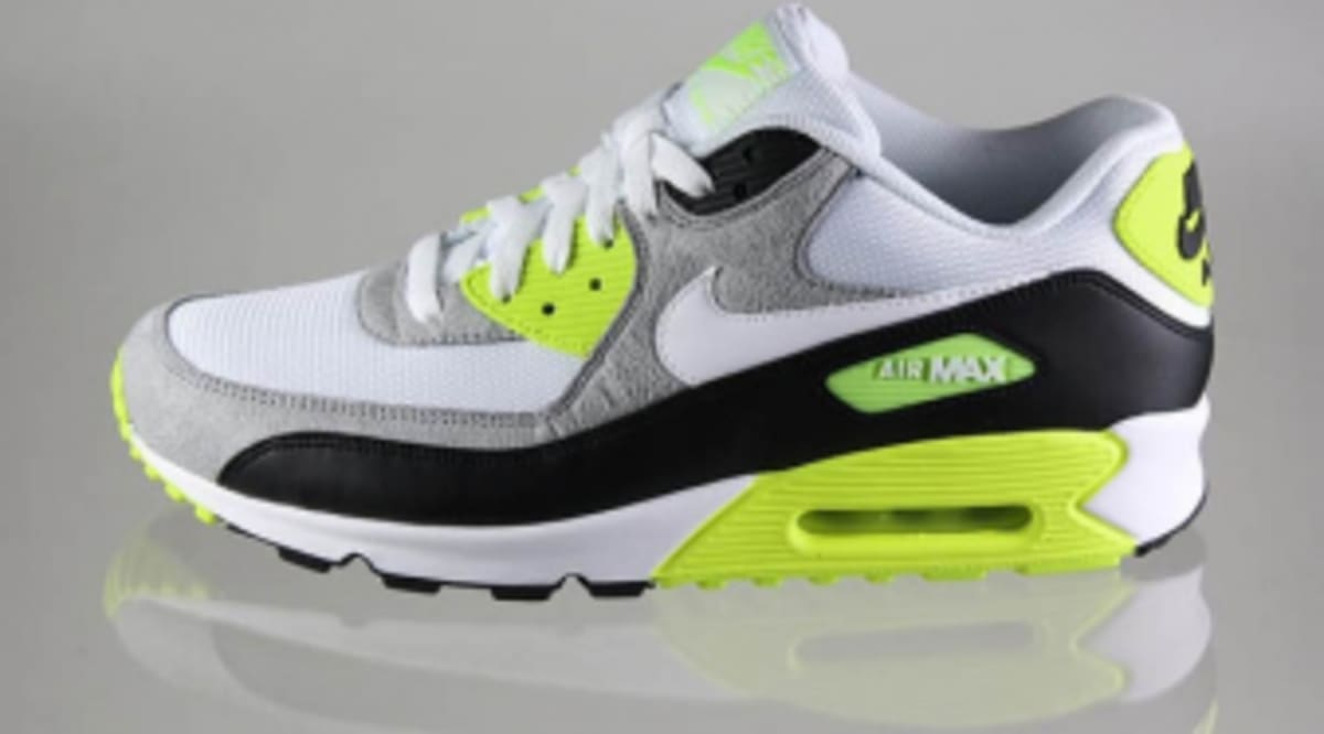 air max 90 dark grey black volt