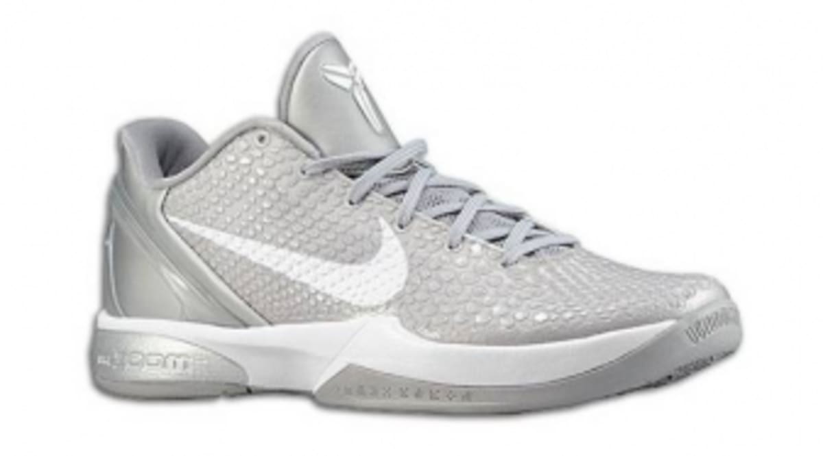 white and silver kobes