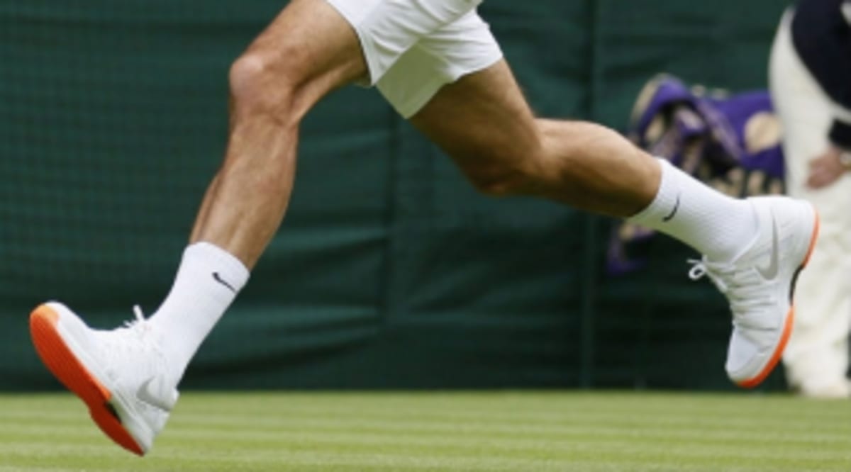 Wimbledon Bans Roger Federer's Orange-Soled Nike Vapor 9 Tour LE | Sole ...