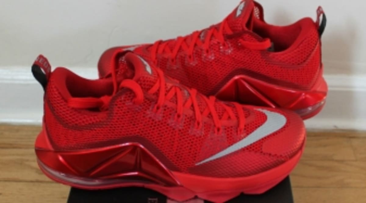 lebron red bottoms