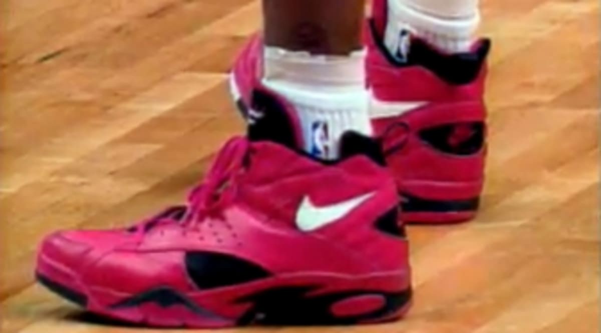 red and white scottie pippen's