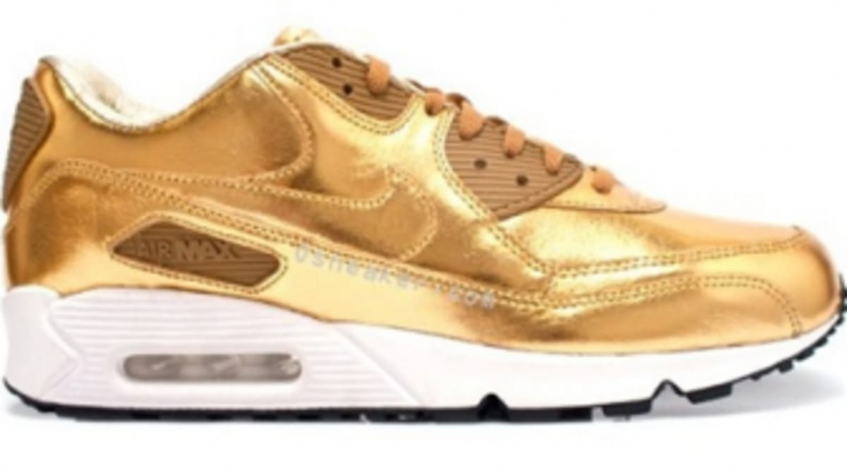 nike air max 90 gold