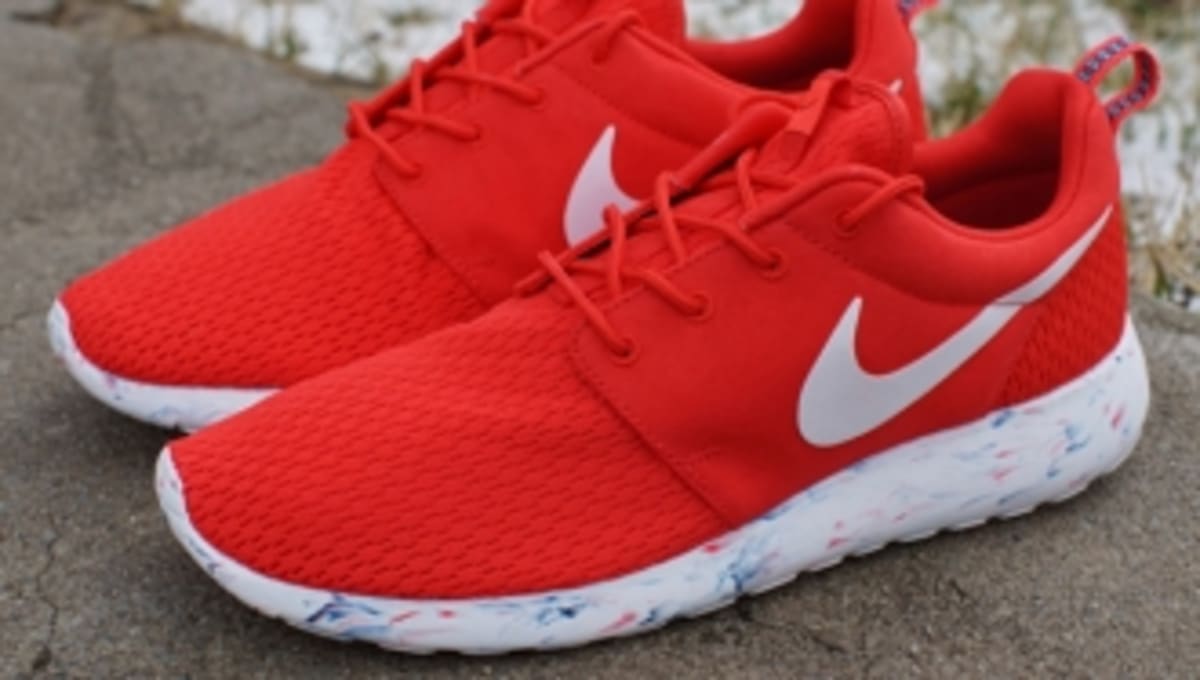 Nike Roshe Run Marble - Challenge Red | Sole Collector