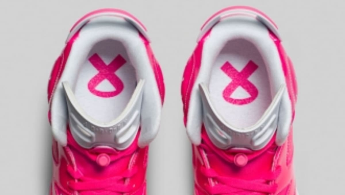 pink breast cancer jordans