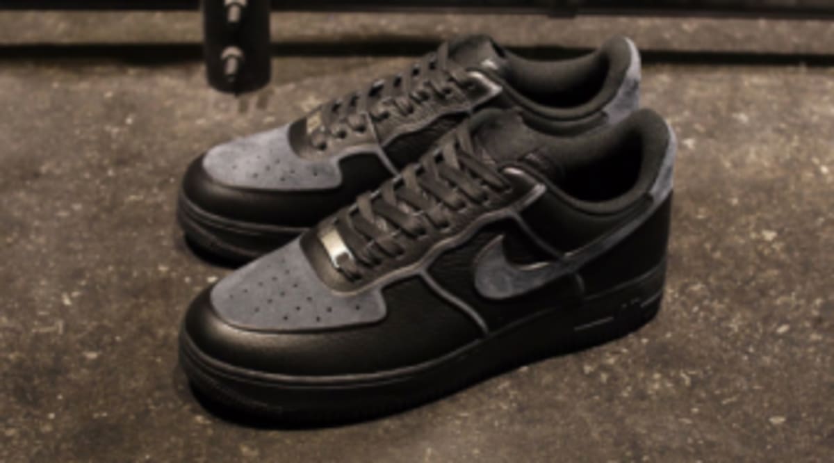 Nike Air Force Downtown Low Black/Metallic Silver Nike Release Dates ...