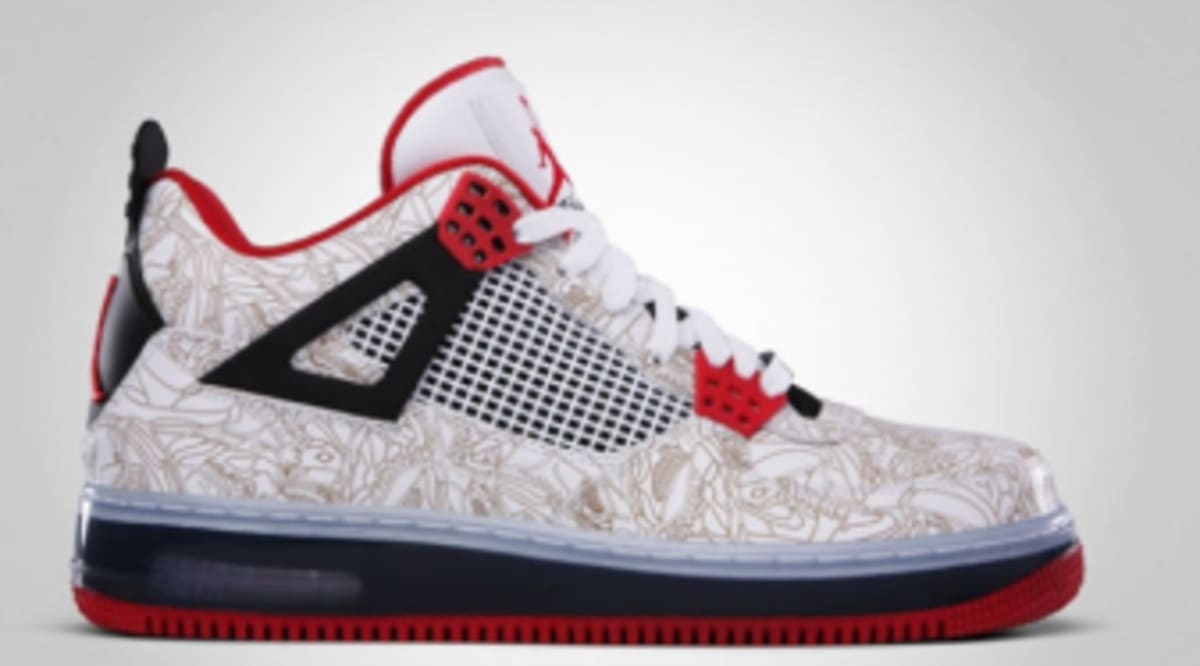 jordan ajf 4 black laser