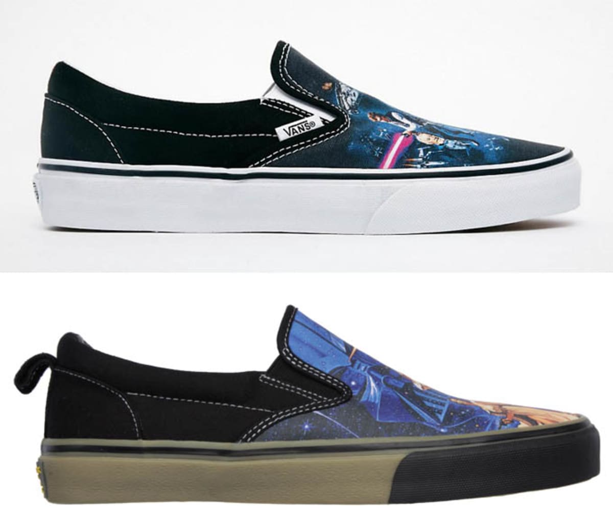 star wars slip on vans