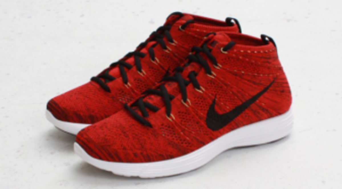 nike flyknit chukka red