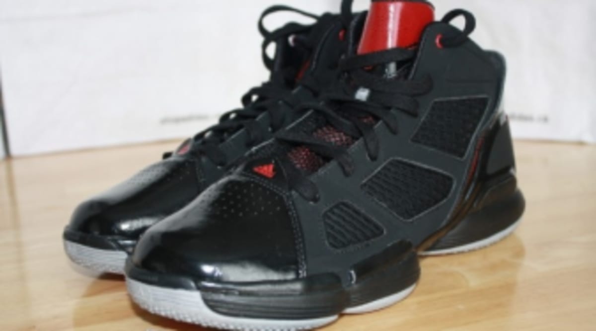 adidas adiZero Rose 1.5 - Black/Red/Aluminum - Detailed Images | Sole Collector
