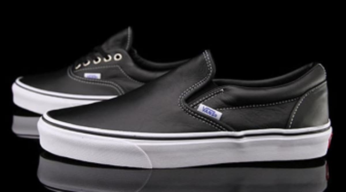 are vans made out of leather