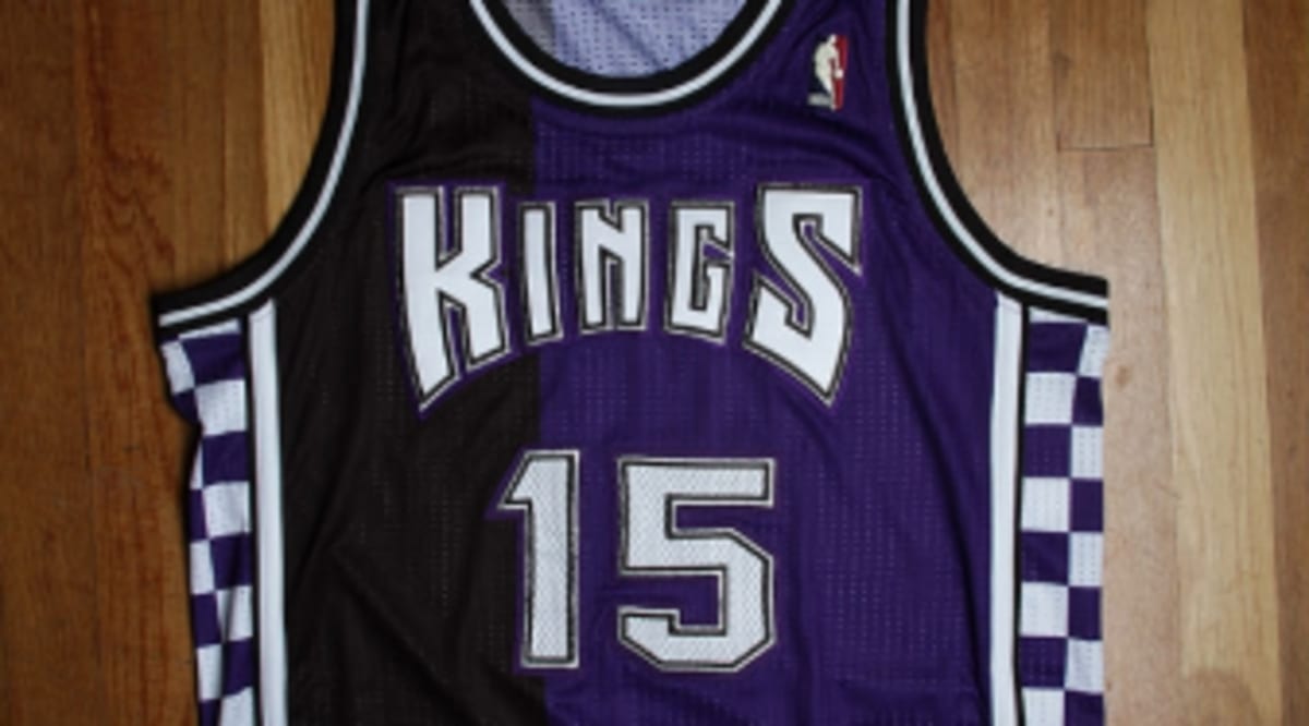 sacramento kings checkered jersey