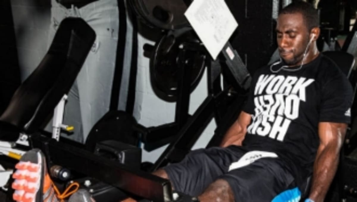 C.J. Spiller Preps For Week 1 In adidas Springblade Sole