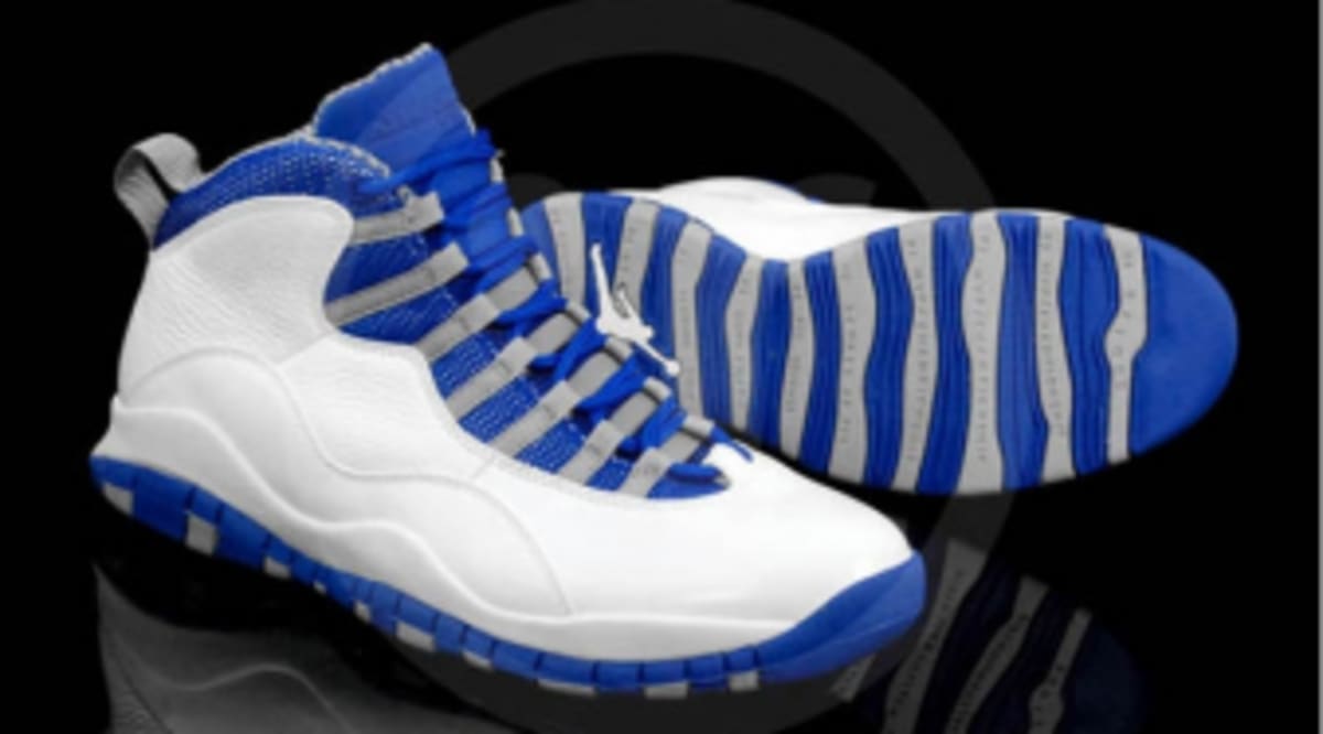 retro 10 white blue