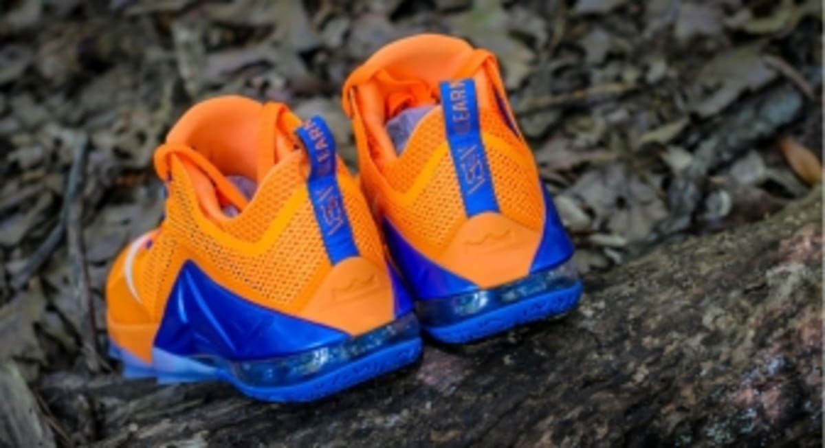 lebrons blue and orange