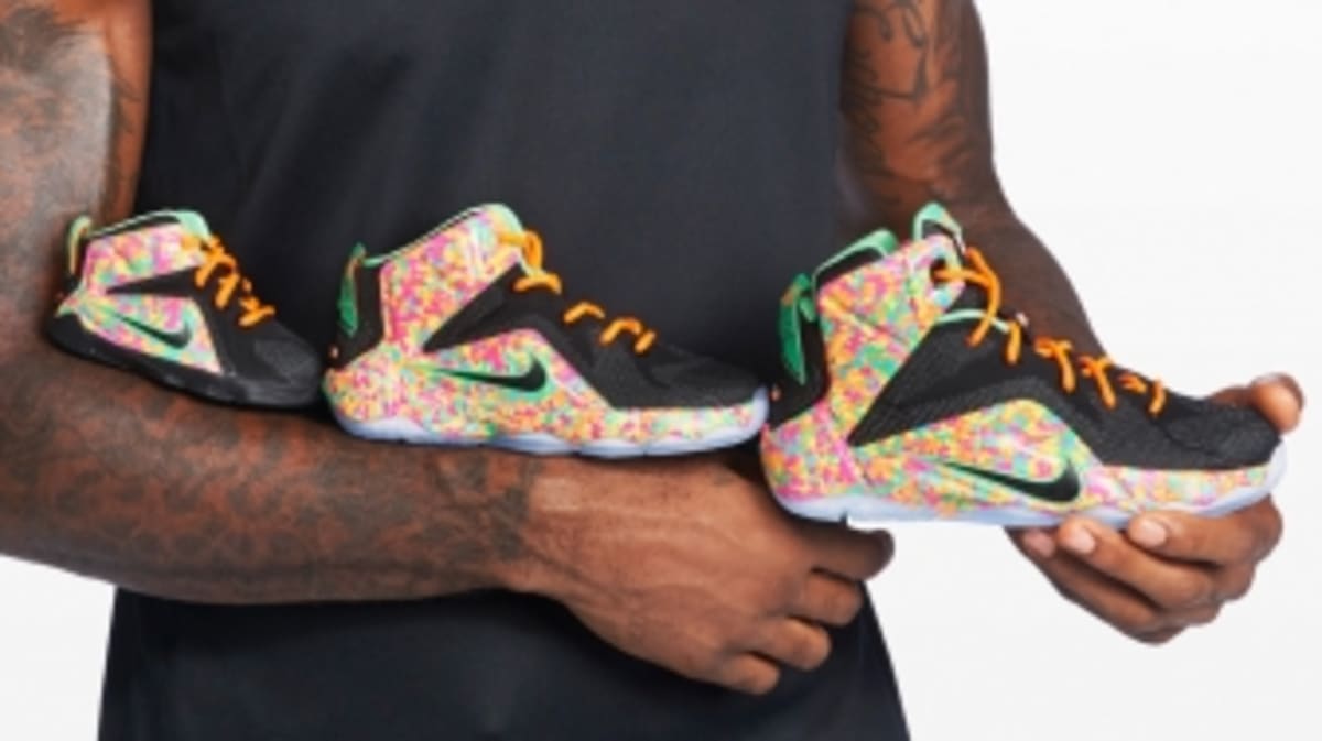 The Nike LeBron 12 'Fruity Pebbles' Has 