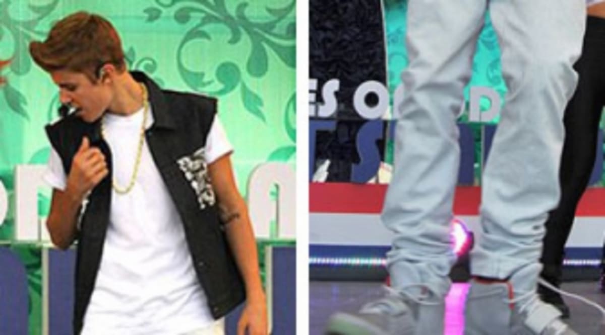 justin bieber adidas yeezy