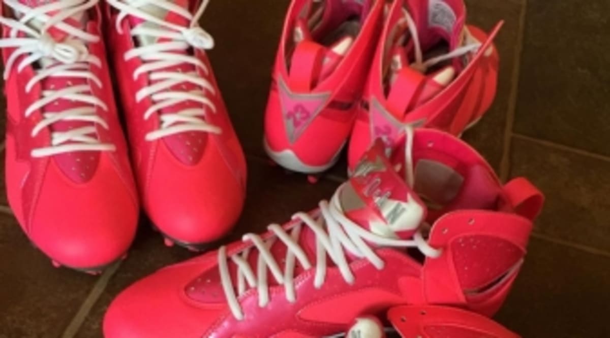 Joe Haden Got an Exclusive Pair of Air Jordans for Breast Cancer Awareness Month Sole Collector