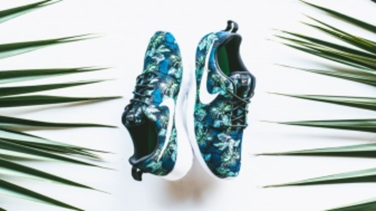 roshe run blue green