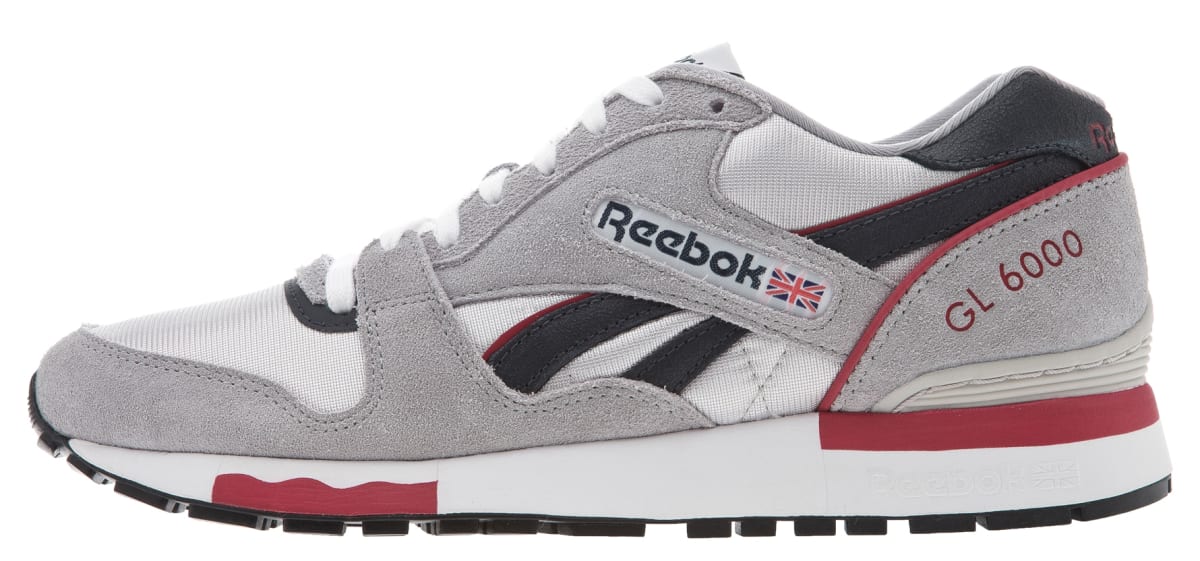 Details about   Reebok V44781 GL 6000 Mens Shoes Classic Sneakers Black Leather Vintage DS 