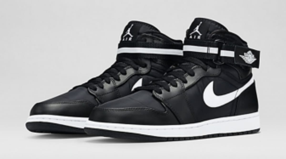 Black and White Covers This Air Jordan 1 High Strap Sole Collector