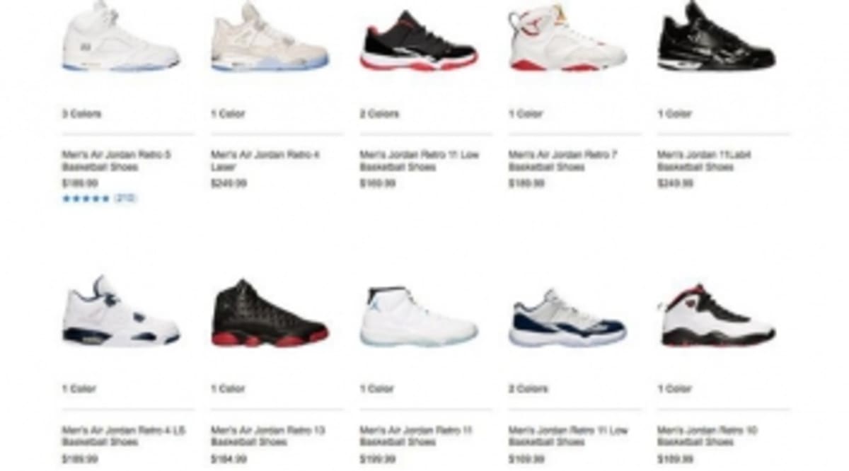 A Bunch of Air Jordans Just Restocked at Finish Line Sole Collector