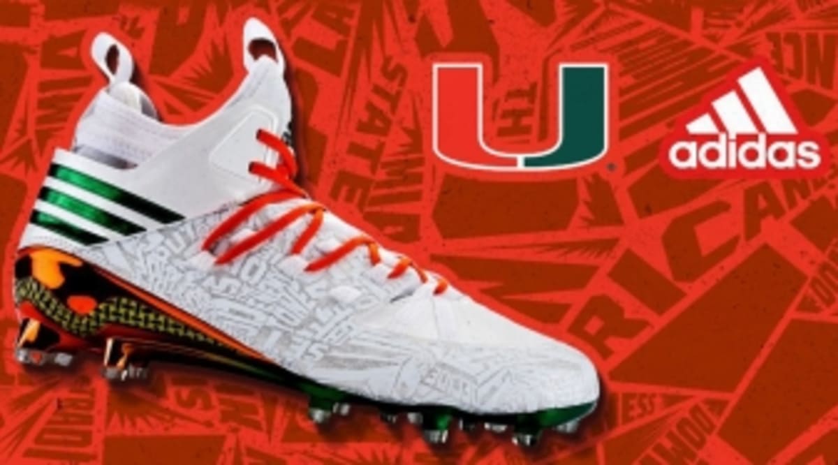 miami hurricanes cleats