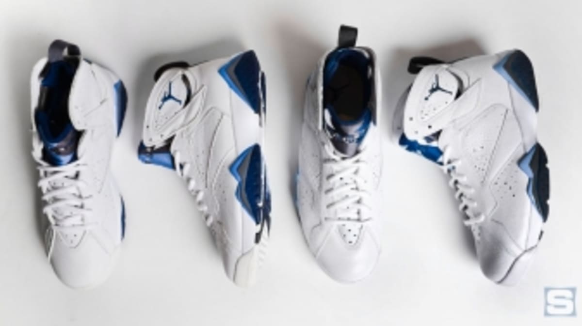 How the 2015 'French Blue' Air Jordan 7 