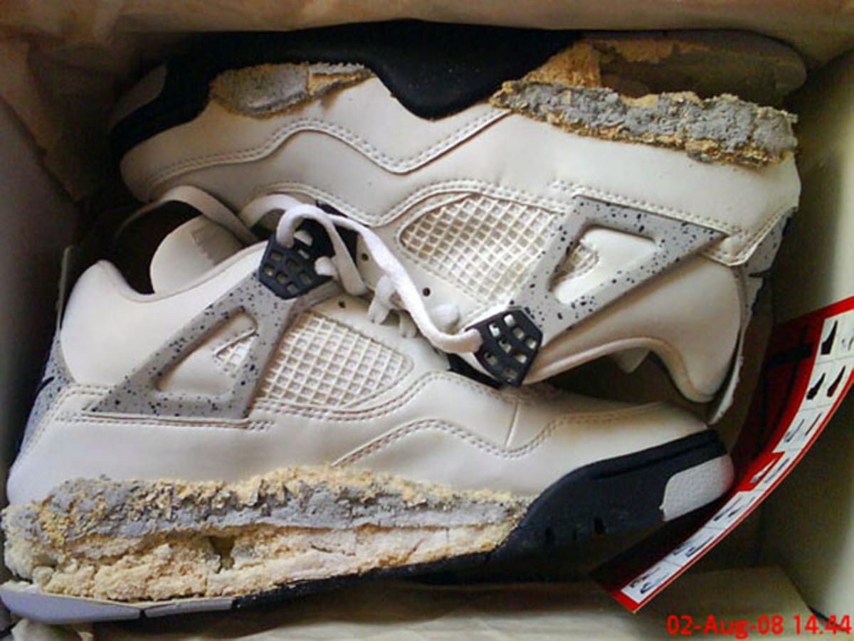 9. Air Jordan 4 Retro "Cement" - Worst Sneaker Blowouts | Sole Collector