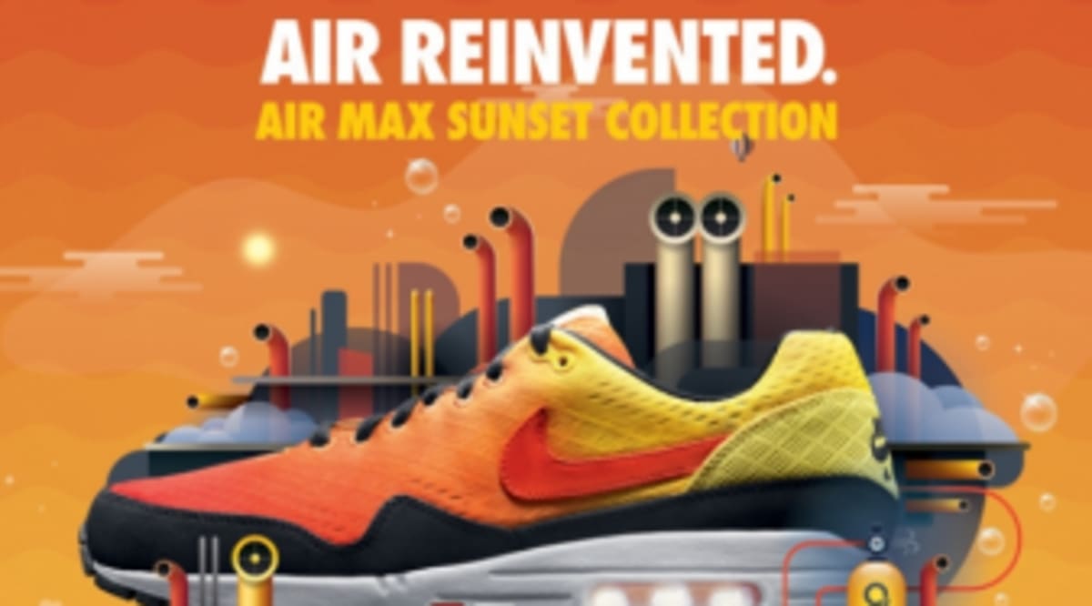 Nike Air Max Sunset Collection Scavenger Hunt NYC & San Francisco