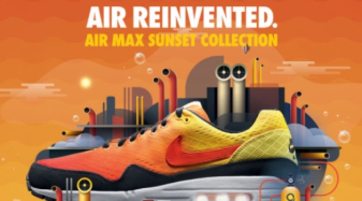 Nike Air Max Sunset Collection Scavenger Hunt NYC & San Francisco