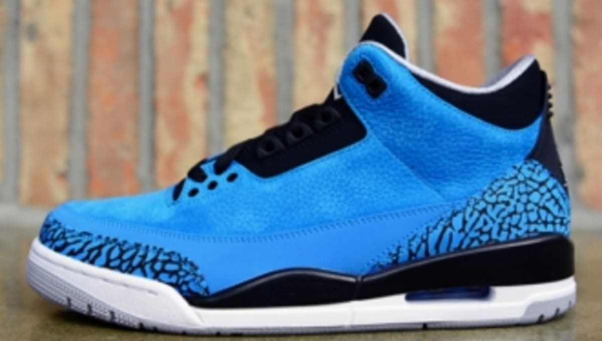 Powder Blue Takes Over This Month's Air Jordan 3 Retro Sole Collector