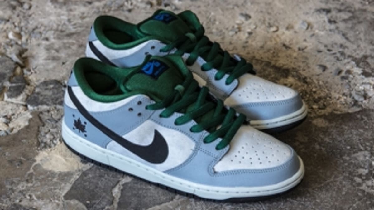Leaf Logos for This New Nike SB Dunk Low Sole Collector