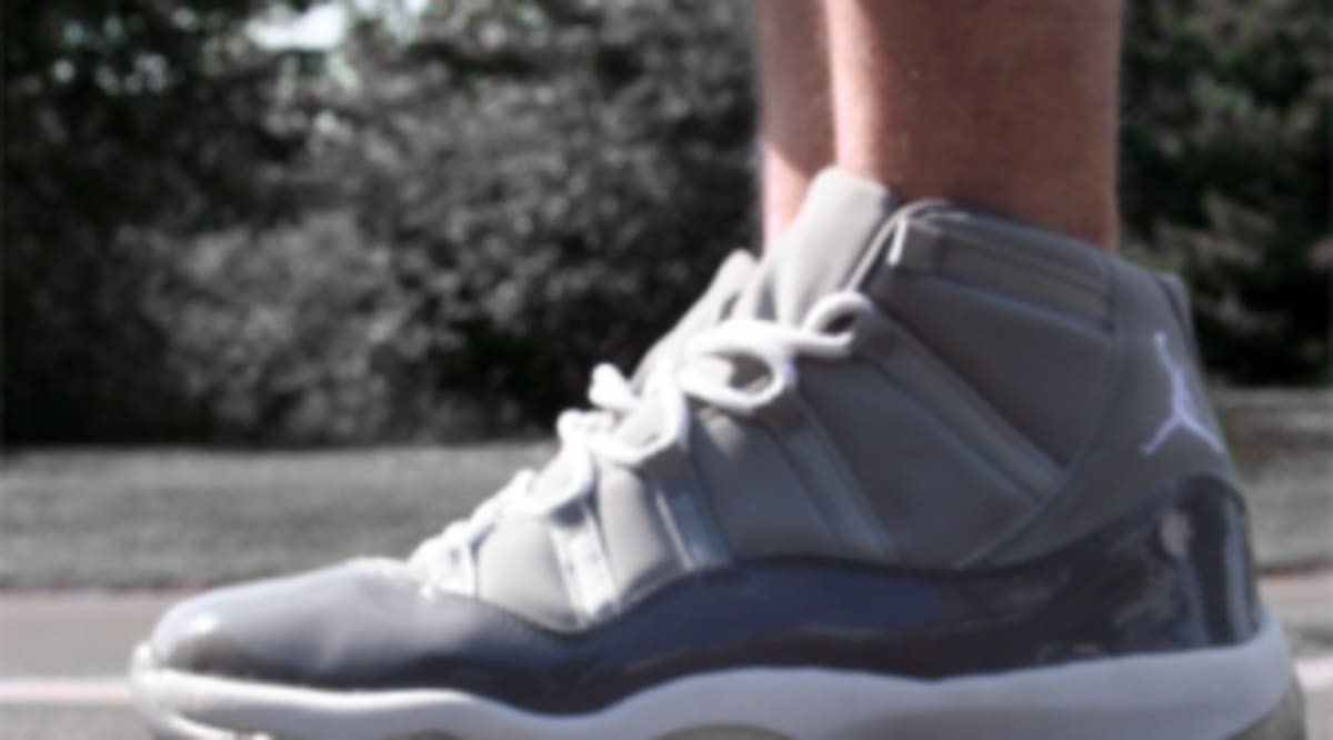 jordan 11 cool grey booties