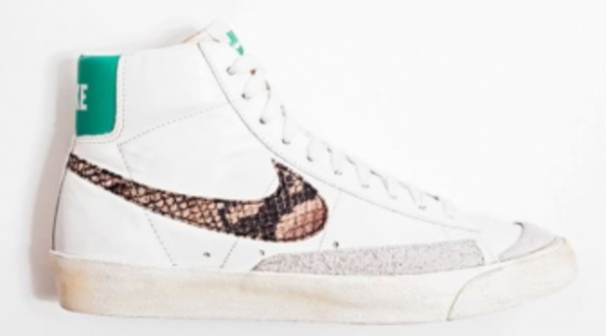 snakeskin nike sneakers
